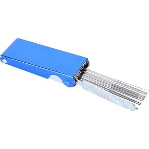 Guitar File Set,Guitar Frets Nut Slotting File Kit Polishing Tool Repair Kit for Guitar Ukulele Bass