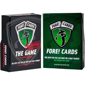 On-Course Golf Game Plus Expansion Pack Bundle | Fun Interactive Golf Game | 80 Cards Make Every Hole a Different Challenge | Spice Up Your Next Round
