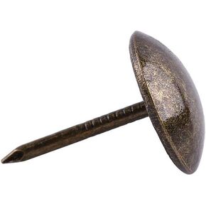 Yosoo 100pcs Antique Bronze Upholstery Nail Wood Decorative Tack Stud for Home Furniture Decor (Size:Type4-green Bronze)
