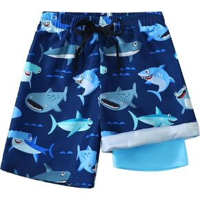 الأولاد سباحة جذوع مع بطانة الضغط امتداد السراويل القصيرة في سن المراهقة الصبي الجاف الجاف in Kuwait