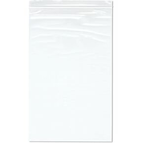Plymor 10" x 16" (Pack of 100), 2 Mil Zipper Reclosable Plastic Bags