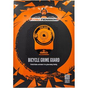 Tru-Tension | Bicycle Grime Guard | Protect Brakes & Wheels During Cleaning | Bicycle Tools & Accessories (Suitable for Bicycles Only)