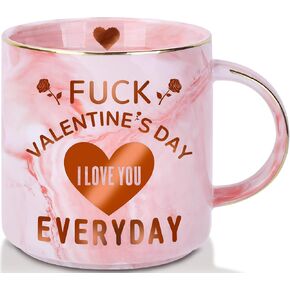 Valentines Day Gifts for Her,12 OZ Funny Coffee Mug, Cute Gifts for Women Girlfriend Wife from Him Husband Boyfriend, Valentines Day Anniversary Birthday Novelty Presents/Gifts for Women