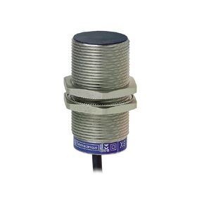 Schneider XS630B1MAL2 XS6 Inductive Proximity Switch M30, L62mm, Brass, Sn 15mm, 24-240V AC/DC, Cable, x