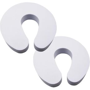Door Finger Pinch Guard - Baby Proofing Soft Foam Door Slam Stopper - Safety Door Pinch Guard for Child & Pet - Prevents Finger Pinch Injuries & Door Locks - Pack of 2