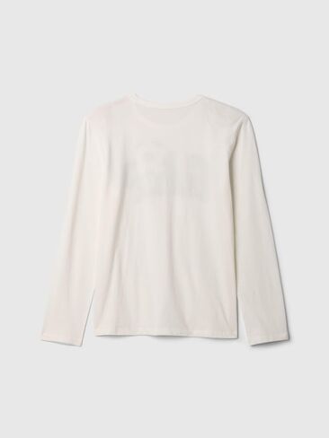 GAP Boys' Long Sleeve Logo Tee T-Shirt in Saudi Arabia