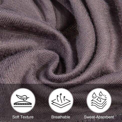 PHOGARY 4 Pcs Women Hijab Undercap, Islamic Muslim Under Hijab Cap Inner Under Scarf Hat Hijab Cap with Tie Back Closure Solid Color Underscarf Hijab Cap Turban Head Wraps for Women Chemo Sleep Cap(C) in Saudi Arabia
