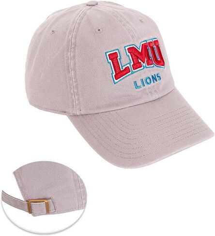 صبار الصحراء لويولا ماريماونت جامعة قبعة بيسبول الأسود LMU الحواف القبعات المطرزة قبعة حزام القماش قابل للتعديل الكبار (نمط D) in Saudi Arabia