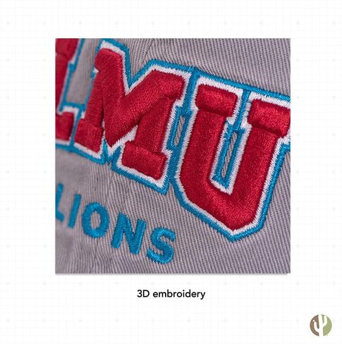 صبار الصحراء لويولا ماريماونت جامعة قبعة بيسبول الأسود LMU الحواف القبعات المطرزة قبعة حزام القماش قابل للتعديل الكبار (نمط D) in Saudi Arabia