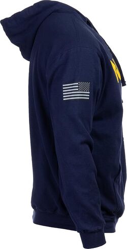 شركة آن أربور تي شيرت العسكرية الأمريكية ، أول مستجيب هوديي USAF Army Navy Firederighter Hoody in Kuwait