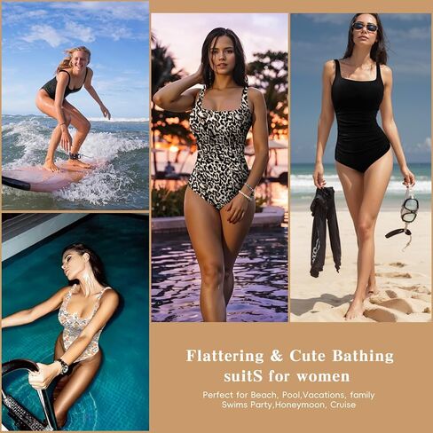 JOYSHAPER One Piece Swimsuits for Women Ruched Tummy Control Bathing Suits Coverage Monokinis Cover Ups Swimwear Suits in Saudi Arabia