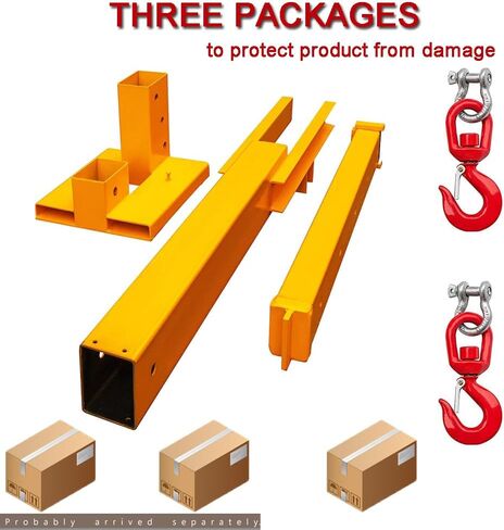 رافعة شوكية بذراع رافعة شوكية، رافعة شوكية متنقلة بقدرة 6000 رطل/3 طن، رافعة شوكية مع خطافين، معدات مناولة القطر لمرفق رافعة شوكية. in Kuwait