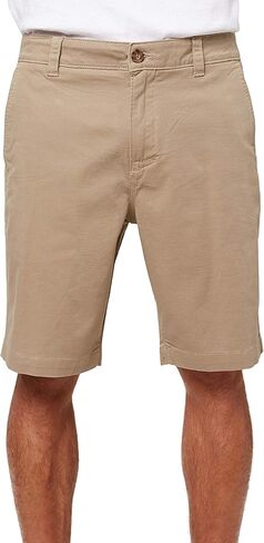 O'NEILL Men's Khaki Shorts - 20-Inch Outseam Quick Dry Jay Stretch Chino Shorts Men - Classic Bermuda Shorts for Men,Khaki 2,36 in Kuwait
