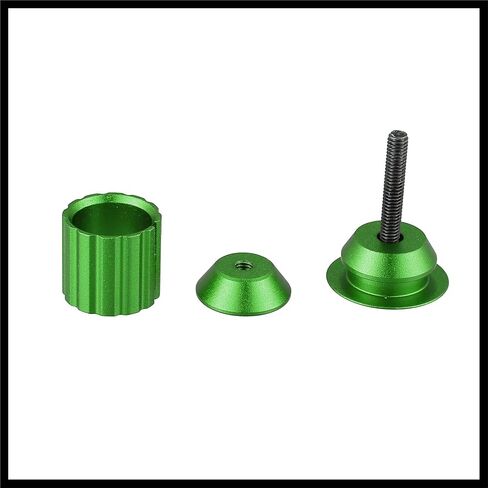 1 Pair Aluminum Alloy 17.5-22mm Handlebar End Plugs for Road Mountain Bicycle Adjustable Handlebar Bike Bar Ends Green Durable Material in Saudi Arabia