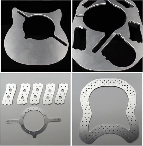 لوحة صفائح الألومنيوم، سمك 4 مم × 200 مم × 200 مم 1 قطعة، صفائح معدنية ألومنيوم نقية 99.6% لوحات مسطحة مسطحة لتزيين المنزل الحرف اليدوية in Kuwait