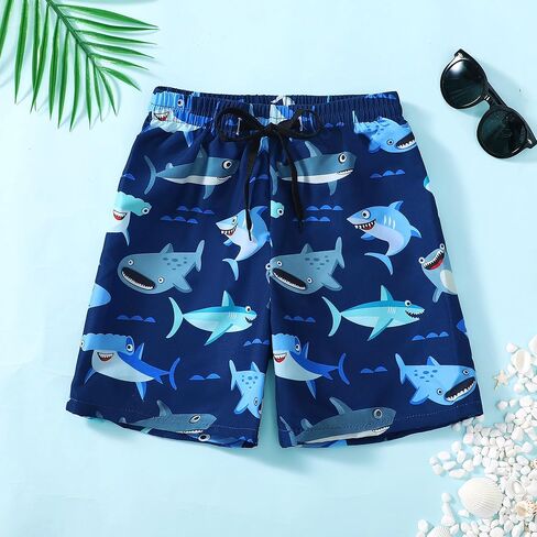 الأولاد سباحة جذوع مع بطانة الضغط امتداد السراويل القصيرة في سن المراهقة الصبي الجاف الجاف in Kuwait