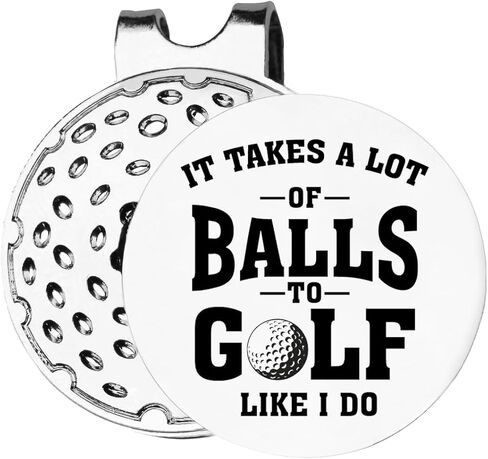 Tsuyawu يستغرق الكثير من الكرات إلى لعبة الجولف مثل I Do Golf Ball Marker - علامة جولف مضحكة مع قبعة مغناطيسية مقطع Golf Govel Gofts Golef Giftories for Golfer Men Women Golf Lovers in Kuwait