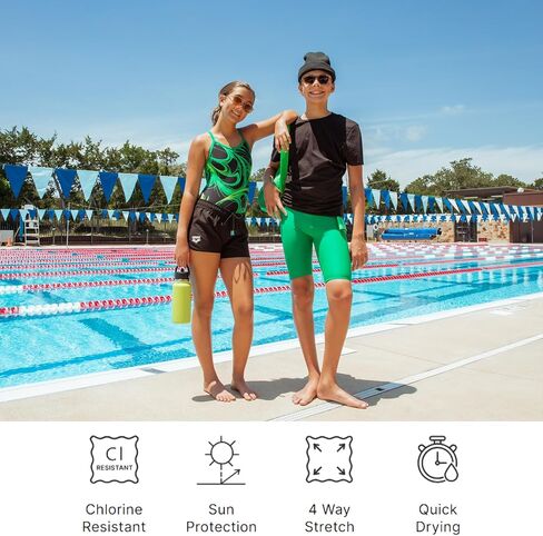 Sporti Men's Athletic Swimwear Jammers, Multi Solid Color - Racing & Training Swimsuit Jammers for Men, Durable Long Lasting in Saudi Arabia