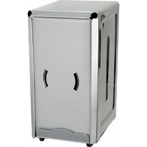 Winco Napkin Dispenser, 3-1/2-Inch by 7-Inch, Stainless Steel