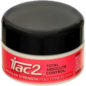 ITAC2® | قبضة لياقة القطب - القوة العادية (20 جم) - جرة - أفضل قبضة للرقص القطب ، والحرير الجوي والطوق الجوي - اليدين الجاف والقبضة النهائية - صيغة شمع العسل المقاوم للماء