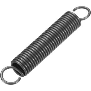 PATIKIL Extension Spring, 1pcs Wire Diameter 0.1", OD 0.8", Free Length 3.2" Spring Steel Dual Hook Tension Springs for Lawn Tractor Home Repairs DIY, Grey