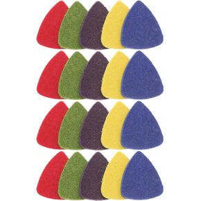 ERINGOGO 60 Pcs Felt Ukulele Picks Ukulele Plectrum Guitar Pick Ukulele Picks Guitar Accessories for Portable Pick for Guitar Bass Guitar Finger Picks Supplies for Ukulele Guitar Bass