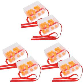 Kisangel 6 Sets Shaking Balls Box Twerk Pong Game Props Holiday Time Toy for Sports Party Interactive Game Parent-Child Prop