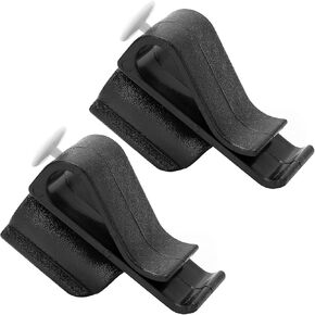 2Pcs Golf Club Holder, Golf Club Bag Accessories, Golf Club Bag Clips Holder Organizer Value Durable Plastic Black Putting Clip for Men Women Golfer Golf Accessories