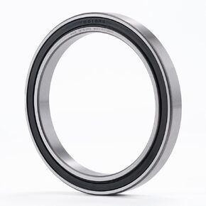XIKE 1 Pcs 6818-2RS Bearings 90x115x13mm, Double Rubber Seals and Pre-Lubricated, Deep Groove Ball Bearing.