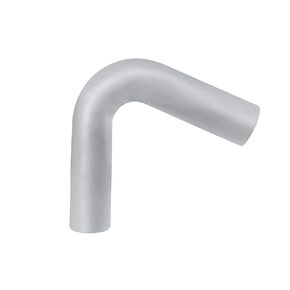 HPS AT110-200-CLR-2 6061 T6 Aluminum Elbow Pipe Tubing, 16 Gauge, 110 Degree Bend, 2" OD, 0.065" Wall Thickness, 2" Center Line Radius