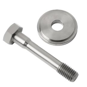 Upgrade Titanium Secondary Bolt & Collared Washer Replaces 420441990 420427243 for 2017-2024 Can Am X3 Models,2016-2023 Defender HD10