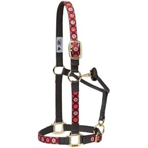 Weaver Equine Adjustable Patterned Nylon Horse Halter