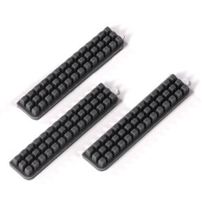 3pcs Silicone Nozzle Brush Compatible with BambuLab A1 Mini, Silicone Wiper Cleaning Tool Silicone Nozzle Wiper Nozzle Silicone Brush for BambuLab A1 Mini 3D Printer