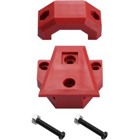 Corner Rail Tool Pouch Mounts for Milwau-kee Packout, installation for ToughBuilt ClipTech Tool Pouch -Red