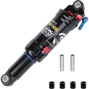 DNM Damping 3 System Mountain Bike Air Rear Shock Rebound/Lock Out/Air Pressure Adjustable AL 7005 Shark/AL 6061 Shock Body