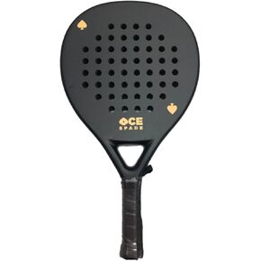 ACE Pickleball - Padel Tennis Racket Carbon Fiber High Grit Surface with EVA Core Paddle