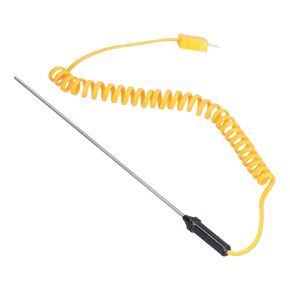 K-Type Thermocouple Sensor, K-Type Thermocouple Temperature Sensor Probes K Type Thermometer, Hand Held Thermometer, Handheld Temperature Sensor, Probe Sensor WRN 02B (3 * 80mm)