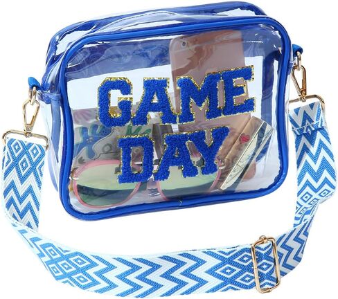 Game Day Bag Stadium Clear Concert Purse Transparent Bags Sports stadium Crossbody port Games Concerts Gift in Saudi Arabia