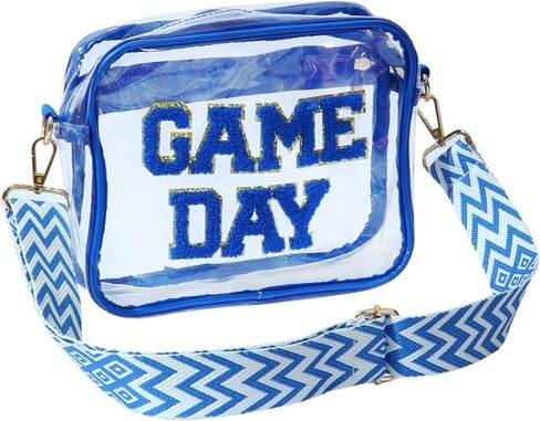 Game Day Bag Stadium Clear Concert Purse Transparent Bags Sports stadium Crossbody port Games Concerts Gift in Saudi Arabia