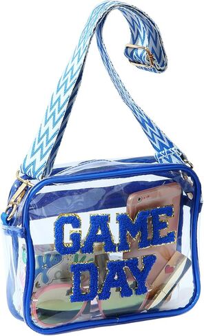 Game Day Bag Stadium Clear Concert Purse Transparent Bags Sports stadium Crossbody port Games Concerts Gift in Saudi Arabia