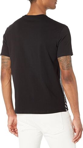 Armani Exchange Men's Building Outline Embroidered Logo T-Shirt in Saudi Arabia