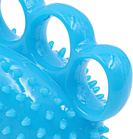 كرة تمرين اليد، تمرين الأصابع، مدرب القوة، كرات تخفيف التوتر للبالغين والأطفال، علاج إعادة تأهيل راحة اليد والأصابع باللون الأزرق in Kuwait