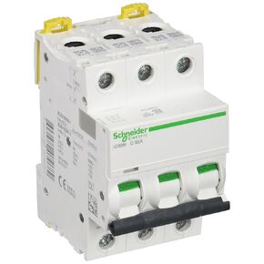 Schneider A9F74332 Miniature Circuit Breaker - iC60N - 3 Poles - 32 A - C Curve