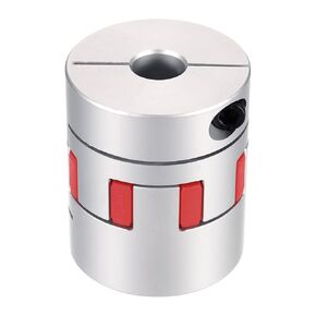 MECCANIXITY Aluminum Shaft Coupling Shaft Coupler 13mm to 20mm Flexible Spider Coupling L50mm x D40mm Coupler Jaw Spider Shaft Joint Connector for 3D Printers DIY CNC Router Milling Machine