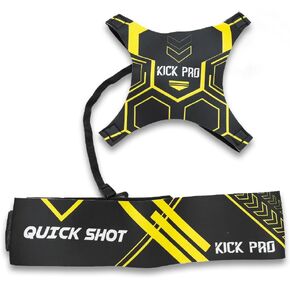 Amax - Kick pro Soccer Training Equipment, Hand Free Personal Trainer Soccer Kick & Throw Practice Training, fits Ball Size 3, 4, 5. Birthday Gifts, for Kids, Teens & Adults.