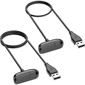 Vanjua Charger for Fitbit Inspire 2 / Ace 3, Replacement USB Charging Cable Compatible with Fitbit Inspire 2 / Ace 3 Fitness Tracker (1.6ft+3.3ft)