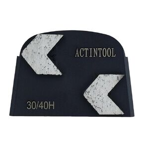 High Concentration Arrow Segments Metal Bond Tooling for Lavina Onfloor Floor Grinder (Pack of 3)