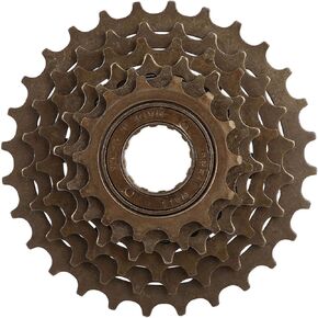 6 Speed Freewheel 14-28 Teeth Bicycle Freewheel,Bike Sprocket Suitable for Mountain Bikes and Road Bikes Bike Replacement Accessory