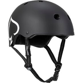 Pro-Tec Low PRO Certified Skateboard Helmet, Ideal for Skateboarding, Bicycling, BMX and Roller Skating, – XSmallSmall– Black Matte