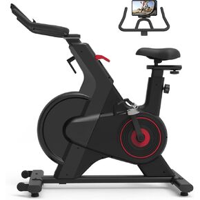 yoyomax Exercise Bike, Stationary Bicycle, Indoor Cycling Bike/Magnetic Stationary Bike - Fitness Stationary Bicycle Machine with Comfortable Seat Cushion & Digital Display with Pulse